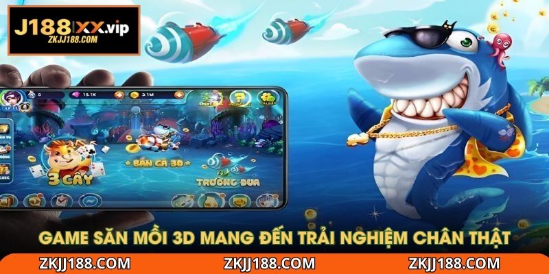 Game săn mồi 3D mang đến trải nghiệm chân thật