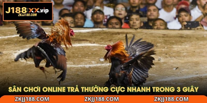 Sân chơi online trả thưởng cực nhanh trong 3 giây
